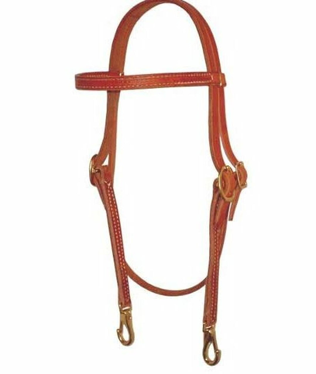 Berlin Browband Headstall With Snaps