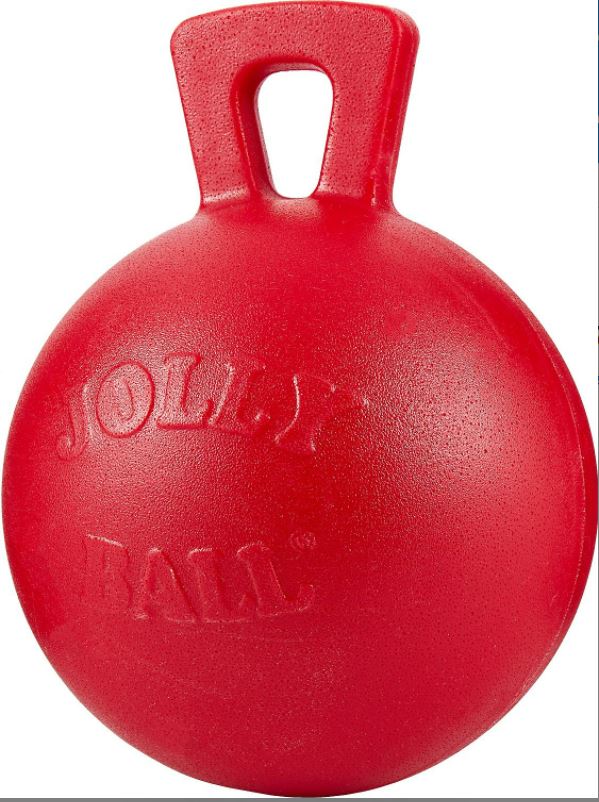 Jolly Pets Tug-n-Toss Dog Toy, Red Medium