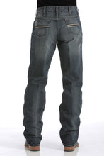 Load image into Gallery viewer, MEN&#39;S RELAXED FIT WHITE LABEL JEANS - DARK STONEWASH

