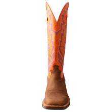 Load image into Gallery viewer, MEN&#39;S TWISTED X 16&quot; Buckaroo - Oiled Chocolate &amp; Orange
