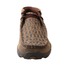 Load image into Gallery viewer, Men&#39;s Twisted X Chukka Driving Moc - Caiman Print &amp; Brown
