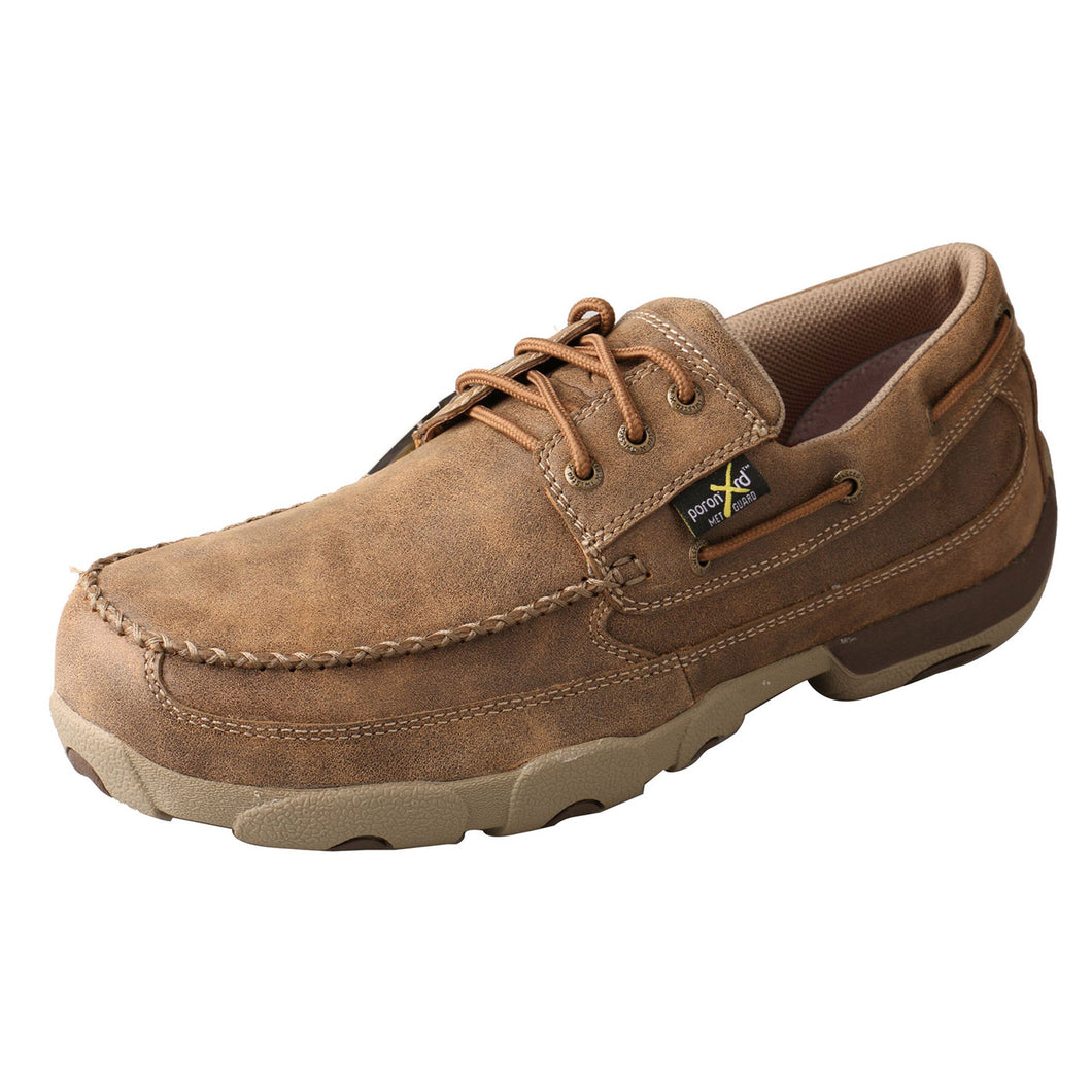 Men's Twisted X Work Boat Shoe Driving Moc - Bomber