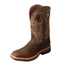 Load image into Gallery viewer, MEN&#39;S TWISTED X 12&quot; Western Work Boot - Taupe &amp; Bomber
