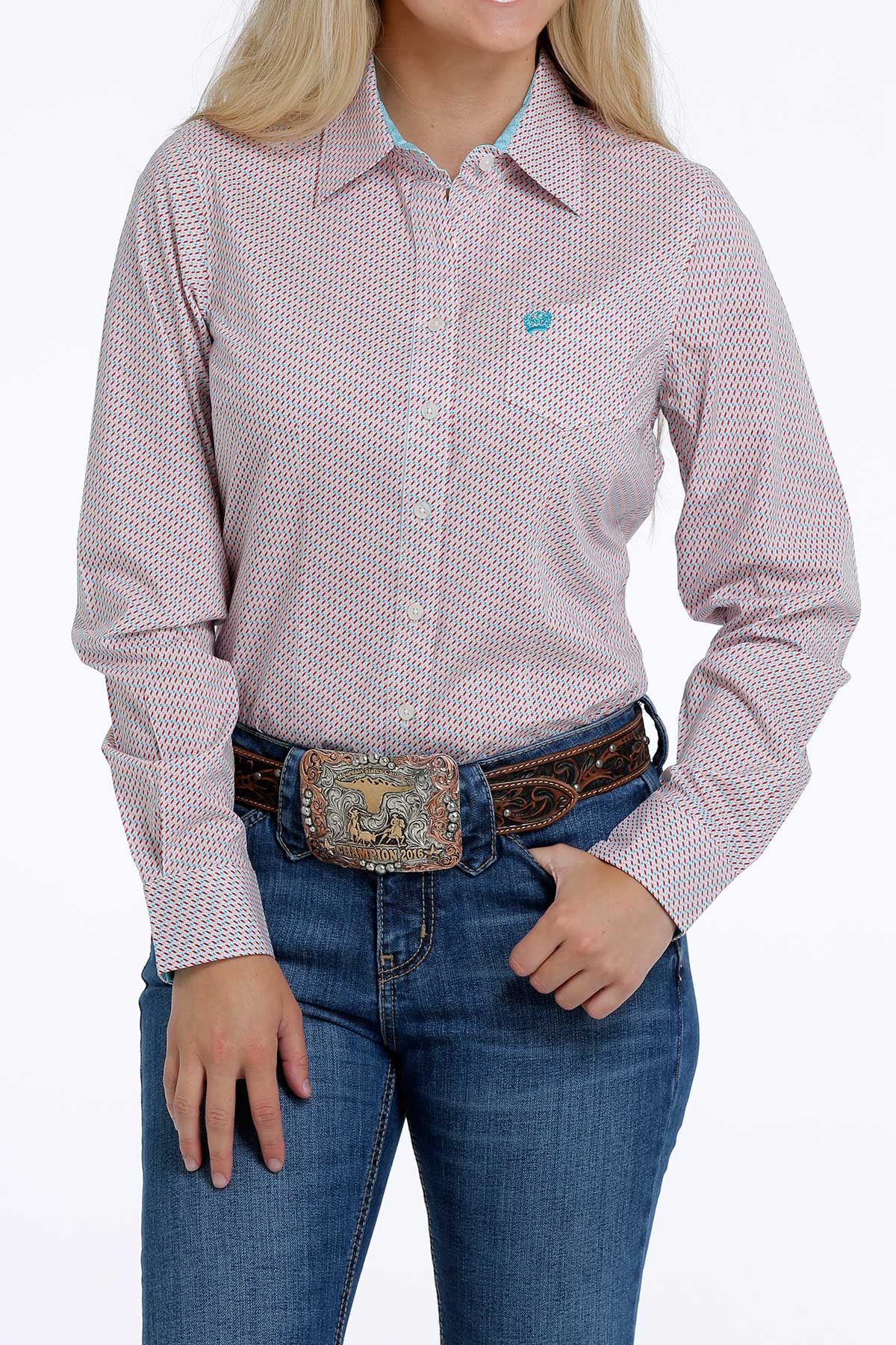 Cinch Women 3/4 Sleeve T-Shirt  Cerrito Western Wear – Cerrito