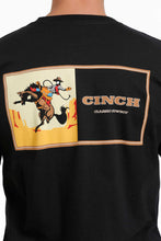 Load image into Gallery viewer, Cinch Men&#39;s Short Sleeve Graphic Logo Black T-Shirt
