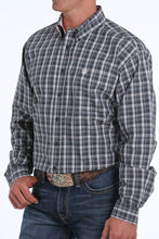 Load image into Gallery viewer, Shirts Men’s Cinch grey plaid
