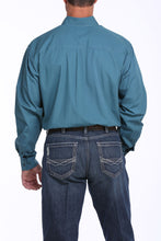 Load image into Gallery viewer, Cinch Men&#39;s Solid Teal Western Shirt

