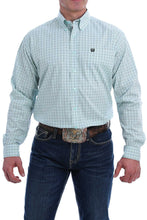 Load image into Gallery viewer, MENS CINCH LONG SLEEVE STRETCH PLAID
