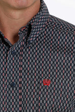Load image into Gallery viewer, Cinch Men&#39;s Sporty Print Stretch Button Down Shirt
