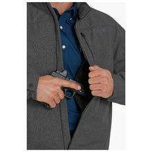 Load image into Gallery viewer, MWJ1539003 Cinch Men&#39;s Concealed Carry Bonded Jacket - Charcoal
