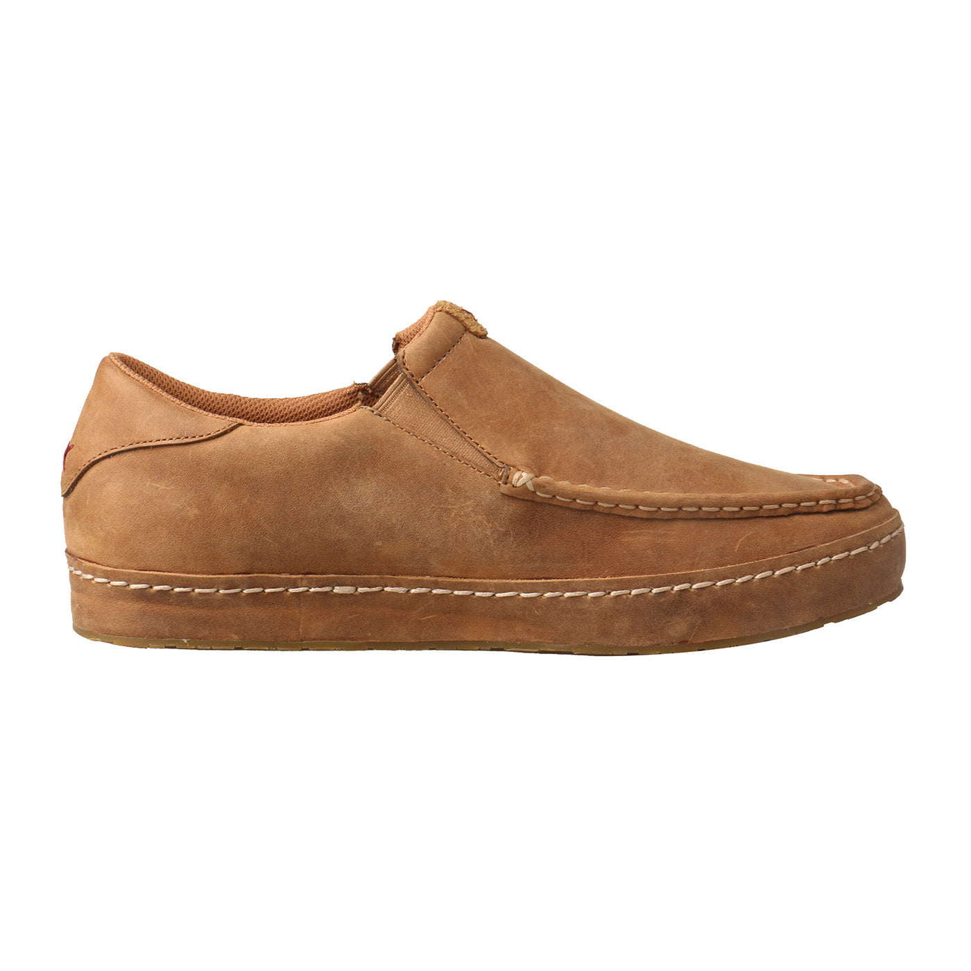 Twisted X Men\'s Slip-On Suede Loafers in Tan Brown Twisted X Men main image 3