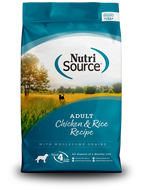 NUTRISOURCE Adult Chicken & Rice Recipe Healthy Dog Food 30LB BAG (PICK UP ONLY)