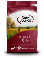 NUTRISOURCE Beef & Rice Recipe Healthy Dry Dog Food (PICK UP ONLY)