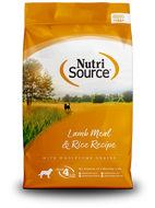 NUTRISOURCE Lamb Meal & Rice Recipe Healthy Dry Dog Food 30LB BAG (PICK UP ONLY)