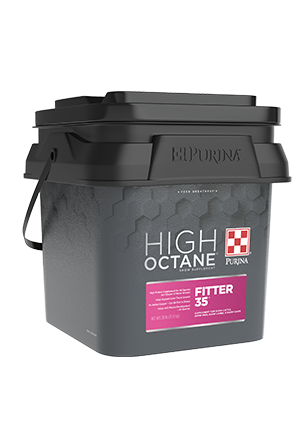 Purina® High Octane® Fitter 35® Topdress 30lb Bucket
