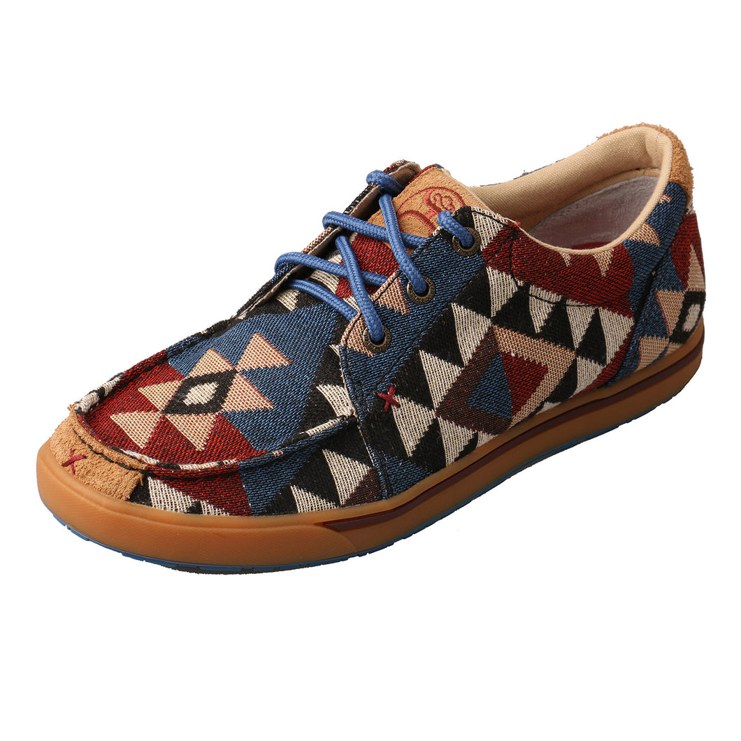 Women's Hooey Loper - Graphic Pattern Canvas by Twisted X