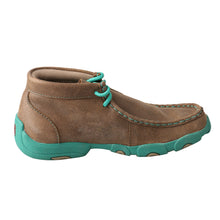 Load image into Gallery viewer, Kid&#39;s Chukka Driving Moc - Bomber &amp; Turquoise
