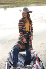 Load image into Gallery viewer, WOMEN&#39;S SWEATER KNIT CROPPED DUSTER - MULTI
