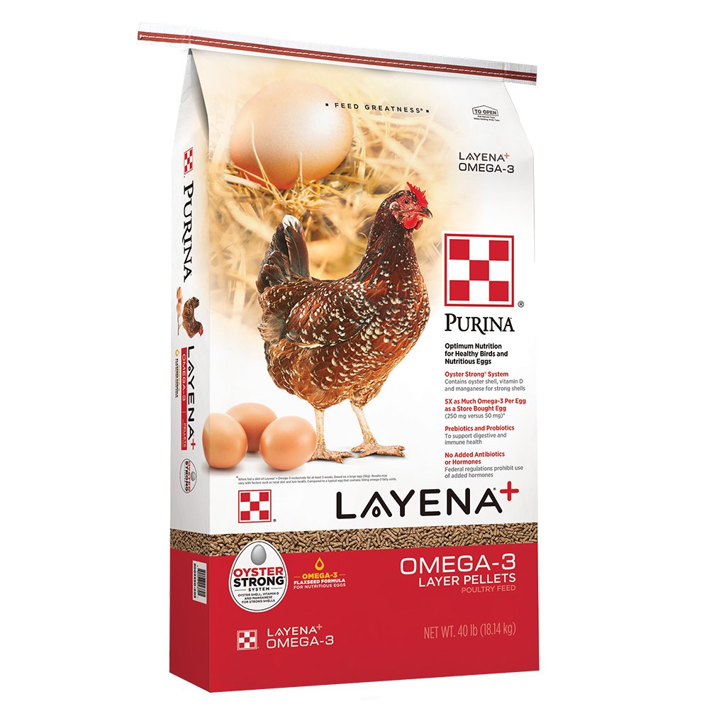 Purina Animal Nutrition Purina Layena Plus Omega 3 40lb