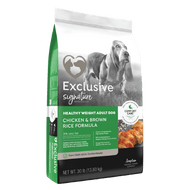 Exclusive Signature Healthy Weight Adult Dog Food (PICK UP ONLY)