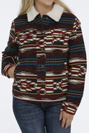 WOMEN'S CORDUROY TRUCKER JACKET - MULTI