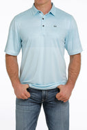 MEN'S SOLID ARENAFLEX POLO - LIGHT BLUE