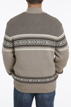 Load image into Gallery viewer, MEN&#39;S 1/4 BUTTON PULLOVER SWEATER - TAN
