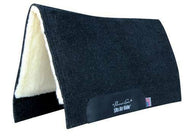Professional's Choice Black Air Ride Saddle Pad 33x38